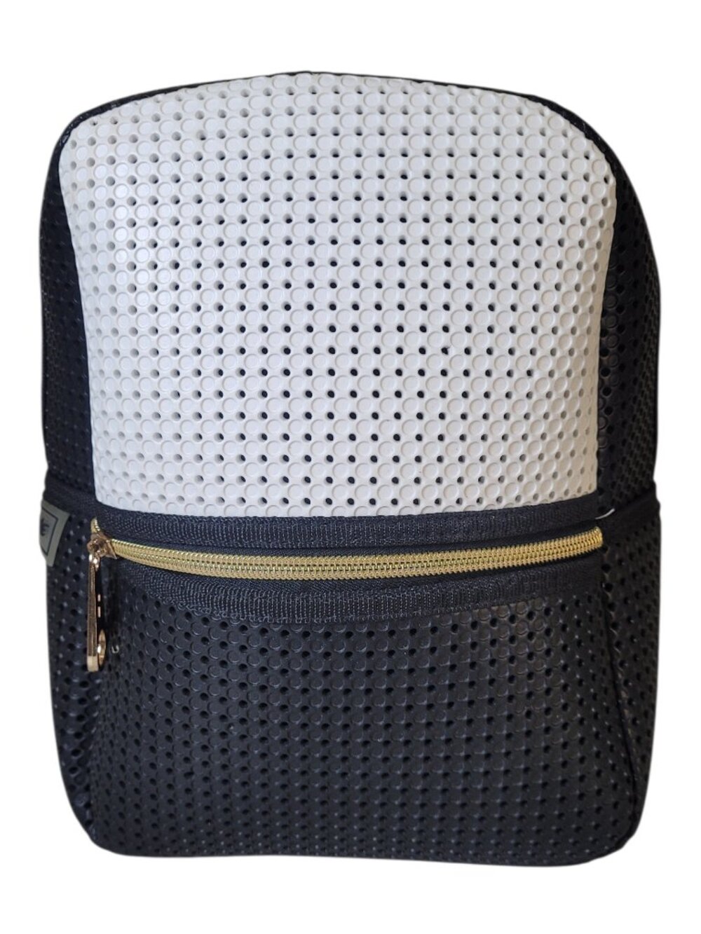 Light + Nine Starter Backpack Black White Perforated Mesh Kids Size Streetwear - Picture 1 of 10